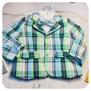 GOODLAD PLAID BLAZER - SIZE 3T